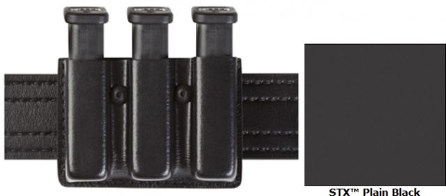 Safariland Model 775 Slim Triple Mag Pouch Open Top STX Black Colt 1911 - Safariland