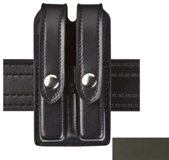 Safariland Model 78 Slimline Double Magazine Pouches Glock 17/22 4in BBL OD Green STX Tactical MOLLE 78-83-563PBL-MSA - Safariland