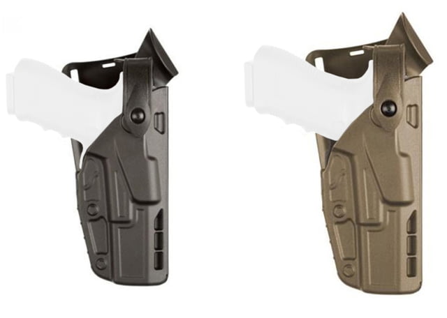 Safariland Model 7ts 7392rds Als Low-ride Level I Retention Duty Holster, Glock 19 MOS, Right Hand, Black, 7392RDS-28325-411 by USA Safariland Outside The Waistband Holsters