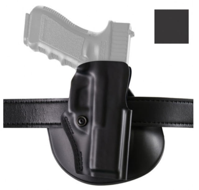 Safariland 5198 Open Top Paddle & Belt Slide Holster Smith & Wesson M&P Shield Right Hand STX Tactical Black 5198-179-131 - Safariland