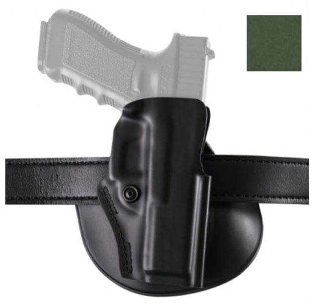 Safariland  Open Top Paddle & Belt Slide Holster Smith & Wesson M&P 9 4.25in/Smith & Wesson M&P 40 4.25in Right Hand STX Tactical OD Green - Safariland