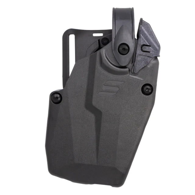 Safariland Safarivault Level 3 Rds Duty Holster For Glock 17 W/ Compact Light Thigh Rig/Dual Strap Right Hand