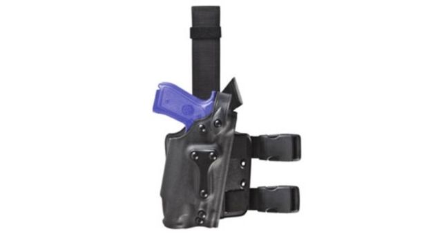 Safariland 6035 SLS Military Tactical Holster w/Q.R. Sig Sauer P220 P226 w/ITI Mount ITI M3X/M6X 4.41in. STX Tactical Black Right Hand - Safariland