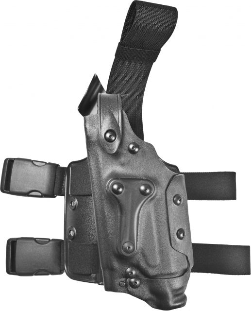 Safariland 6034 SLS Military Tactical Holster Sig Sauer P220 P226 w/ITI Mount ITI M3X/M6X 4.41in. STX Tactical Black Left Hand - Safariland