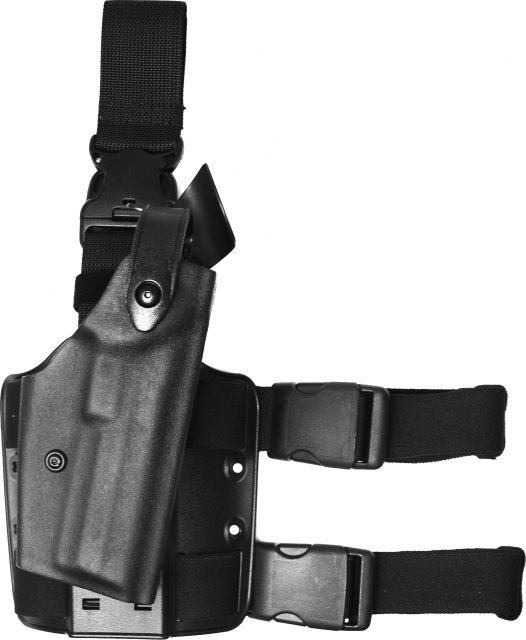 Safariland  SLS Tactical w/ Quick Release Leg Harness Holster Heckler & Koch HK45 Right Hand STX Tactical Black - Safariland