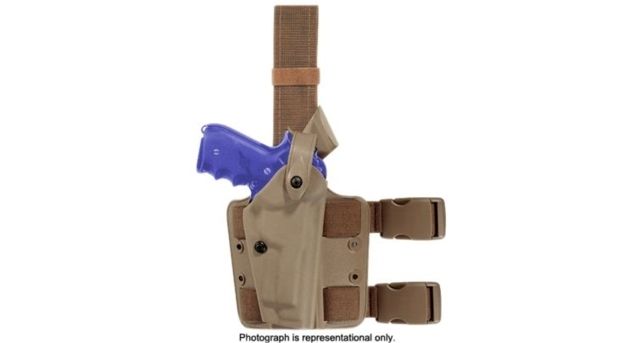 Safariland  SLS Tactical Holster Heckler & Koch HK45/Heckler & Koch HK45 DAO Right Hand Tactical Black - Safariland