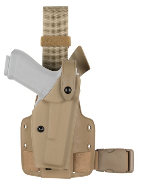 Safariland SLS Tactical Holster Browning Hi-Power Right Hand Brown