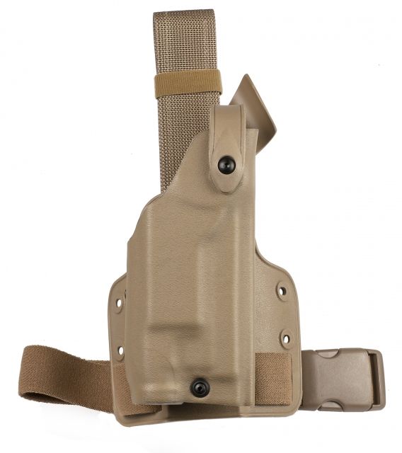 Safariland  SLS Tactical Holster Colt 1911A1/Springfield Armory 1911 Right Hand STX Tactical Brown - Safariland