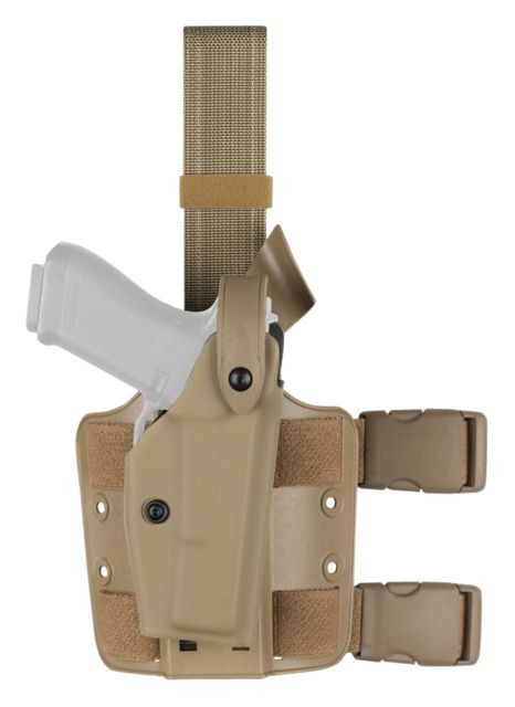 Safariland 6004 SLS Tactical Holster Springfield Armory 1911A1 5in Left Hand STX Tactical Flat Dark Earth - Safariland