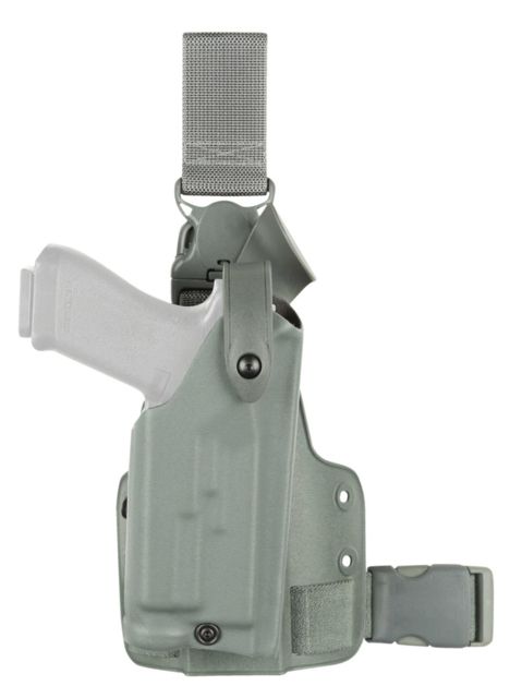 Safariland SLS Tactical w/ Quick Release Leg Harness Holster Right Hand Foliage Green