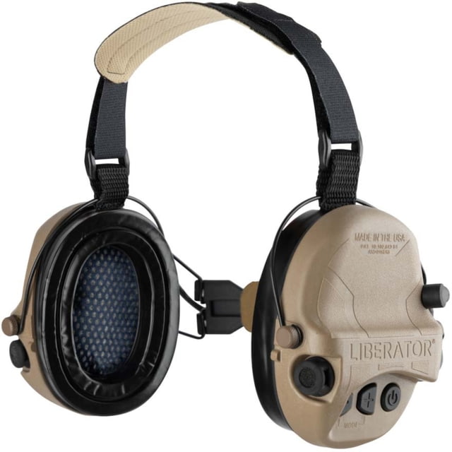 USED Safariland - TCI Liberator Hearing Protection with Adaptive Behind-the-Head Suspension Flat Dark Earth TCI-LIBHPB-2.0-FDE EDEMO3 Condition Parts - Safariland