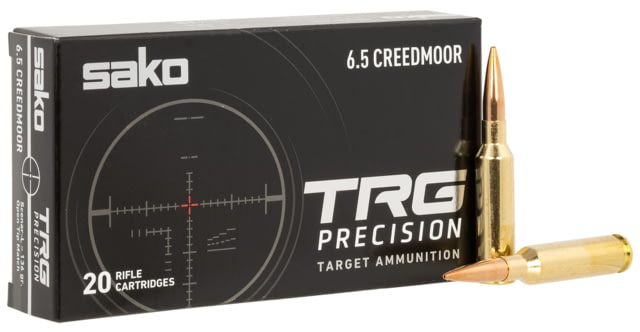 o Lapua Scenar L 6.5 Creedmoor 136 Grain Brass Cased Rifle 20 Rounds Ammo