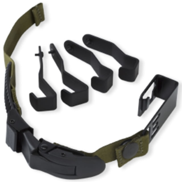 USED Norotos Strap Assembly Includes clips for MICH & PAGST Helmets Black One Size  EDEMO1 Used Condition Like New Inspect and Rebox - Norotos
