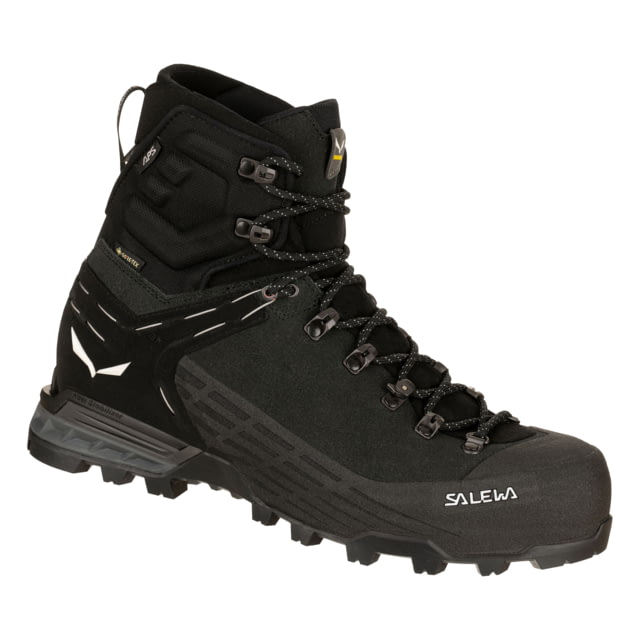 Salewa Ortles Ascent Mid GTX Shoes - Women's Black/Black 7.5