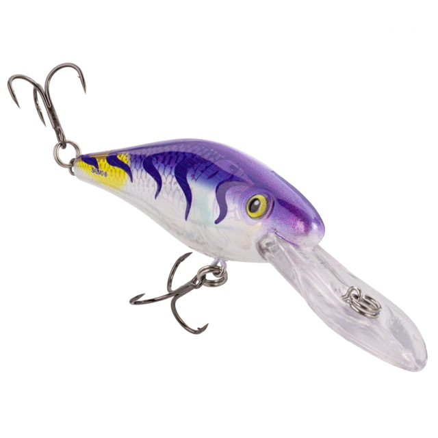 Salmo Rattlin Executor SDR 70 Crankbaits Holographic Purple Tiger 7.5cm/2.75in