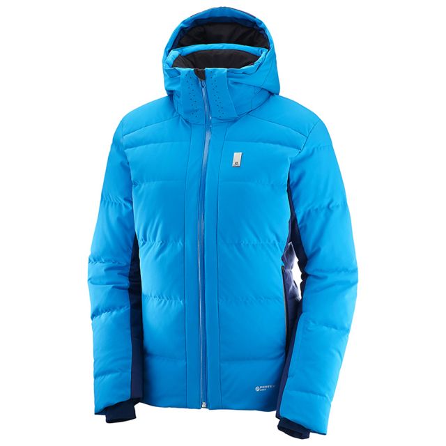 Salomon Whitebreeze Down Jacket - Women's Hawaiian Surf/Medieval Blue Large