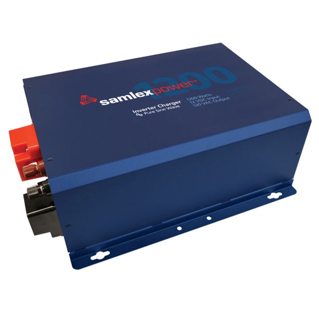 Samlex America F Series 1200W 120V Pure Sine Wave Inverter/Charger w/24V Input & 40 Amp Charger w/Hard Wiring Evolution