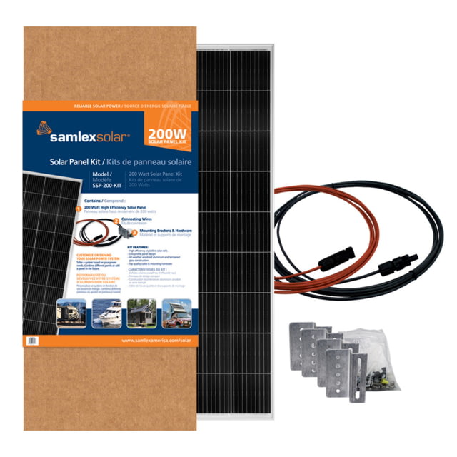 Samlex America 200W Solar Panel Kit One Size - Samlex America
