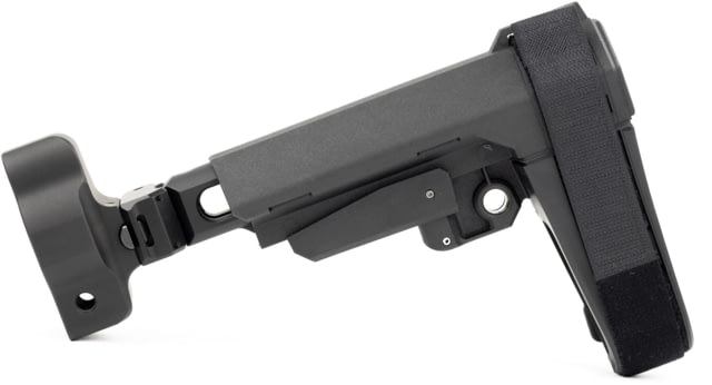 Samson B.R.E. MP5 End Cap Folding Bufferless Receiver Extension Ambidextrous Black - Samson