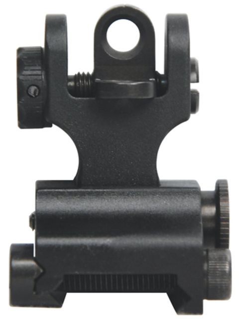 Samson Manual Folding Same Plane Aperture Sight Black - Samson Manufacturing