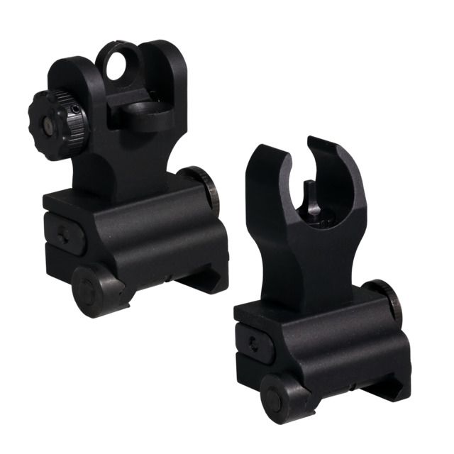 Samson HK Fornt/ SP Rear Top Mounted Deployable Front and Rear Sight Black QF-HK-SP PKG - Samson