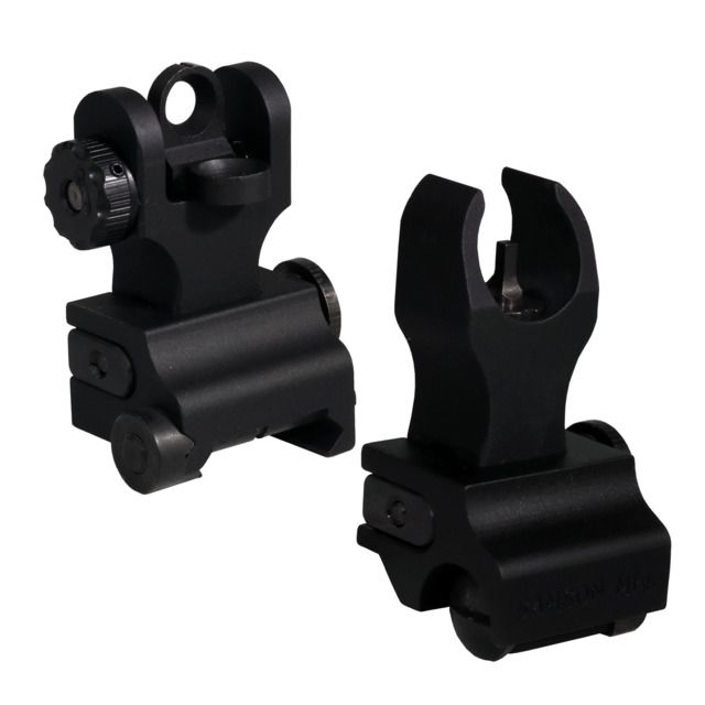 USED Samson HK Front/SP Rear Top Mounted Deployable Front and Rear Sight Black QF-SIG-HK-SP PKG EDEMO1 Used Condition Fair Scratches - Samson