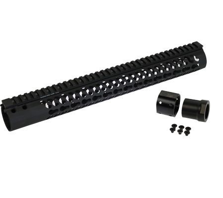 Samson RTR Series Handguard 18in for Ruger RPR w/Gen 1 to Gen 2 Conv. Kit Black - Samson Manufacturing