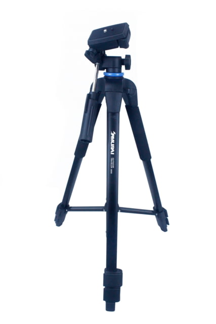 SAMURAI Traveller Outdoor  w/ Pan/Tilt Head Tripod Black - Samurai