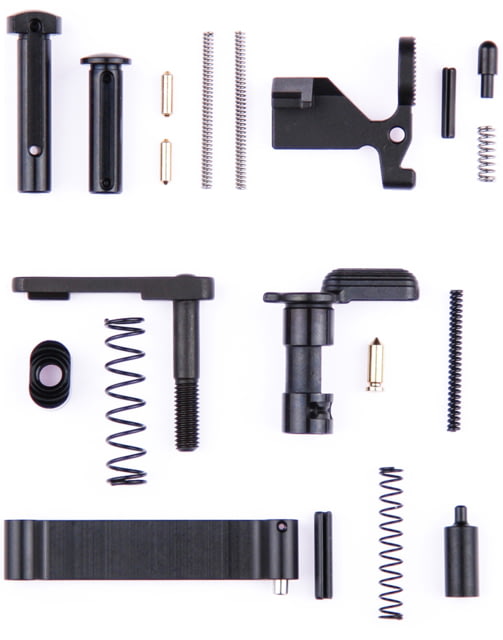 San Tan Tactical Enhanced Lower Parts Kit Black Small - San Tan Tactical