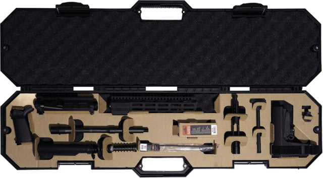 San Tan Tactical Everything But The Lower AR-15 5.56x45mm NATO 11.5inch Upper Receiver Carbine Length 1-7 Twist 1/2x28 Threads Black