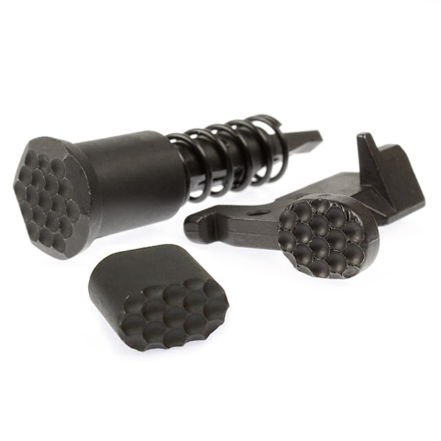 San Tan Tactical STT Ultra Grip Kit With Forward Assist Black - San Tan Tactical