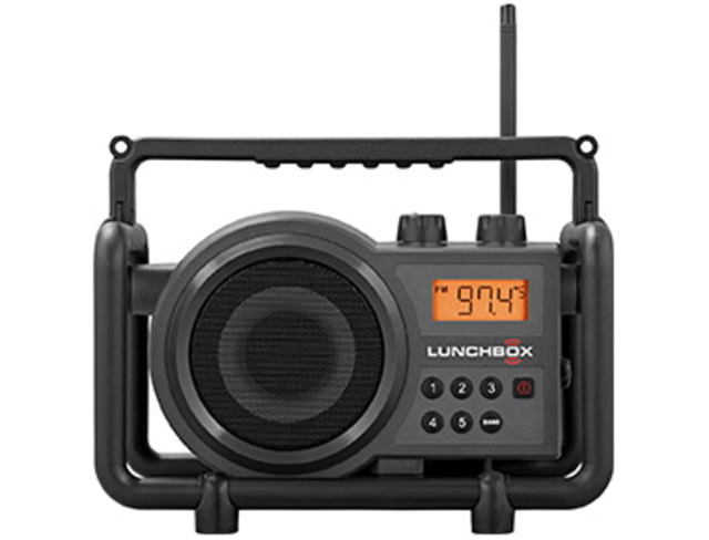 Sangean Compact AM / FM Ultra Rugged Radio Iron Gray-Black - Sangean