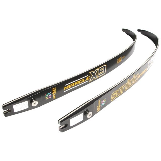 Sanlida Miracle X9 Recurve Limbs 68 in. 42 lbs Black