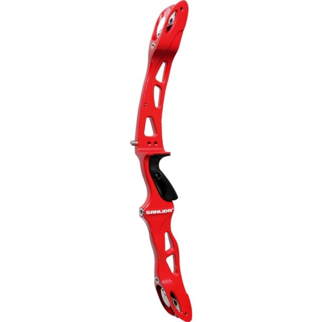 Sanlida Miracle X9 Recurve Riser 25 in. RH Red