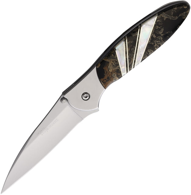 Santa Fe Stoneworks Kershaw Leek Framelock 3.00 in Assisted Opening Folding Knife JS66CONV - Santa Fe Stoneworks