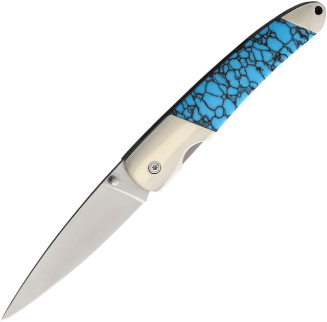 Santa Fe Stoneworks Linerlock Turquoise SF70TUR - Santa Fe Stoneworks
