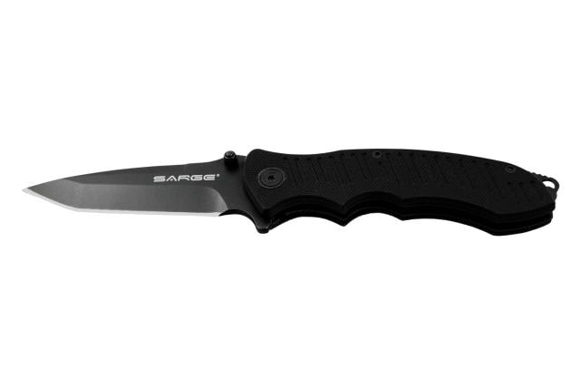 Sarge Delta - G10 Tactical Folding Knife - 5-1/2in Overall Length - Sarge