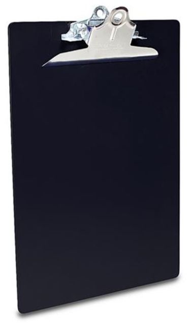 Saunders Plastic Clipboard Black