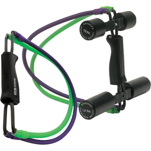 Saunders Power Pull Upper Body Conditioner w/ Weights Black