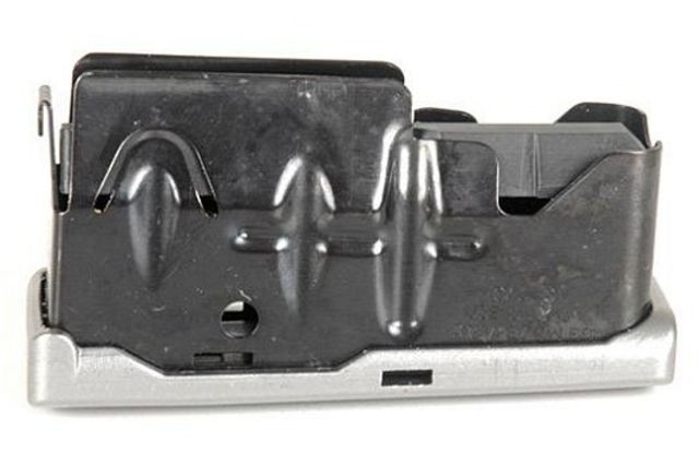 age Arms 16/12/14 .22-250 Remington Rifle Magazine 4 Round Silver 1 Pack Stainless Steel 4RD Ammo