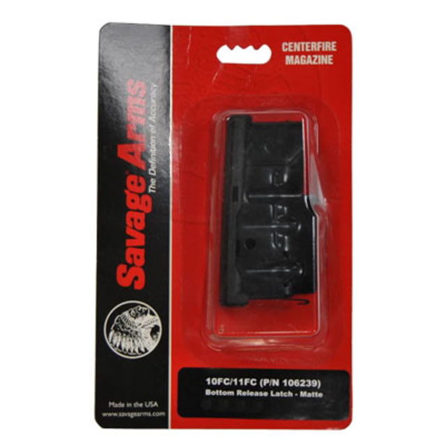 age Arms 10/11/12 7.62X39mm 4 Round Rifle Magazine 4 Round Blued 1 Pack Stainless Steel 4RD Ammo