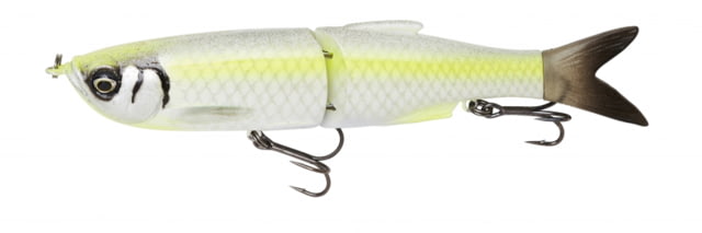 Savage Gear 3D Glide Swimbaits Hard Bait 5.25in 1 oz Chartreuse White