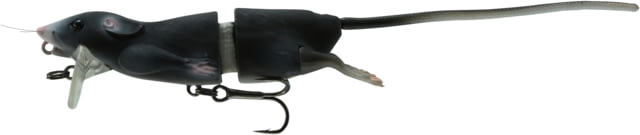 Savage Gear 3D Rat Topwater Hard Bait 6.25in 1/2oz Black