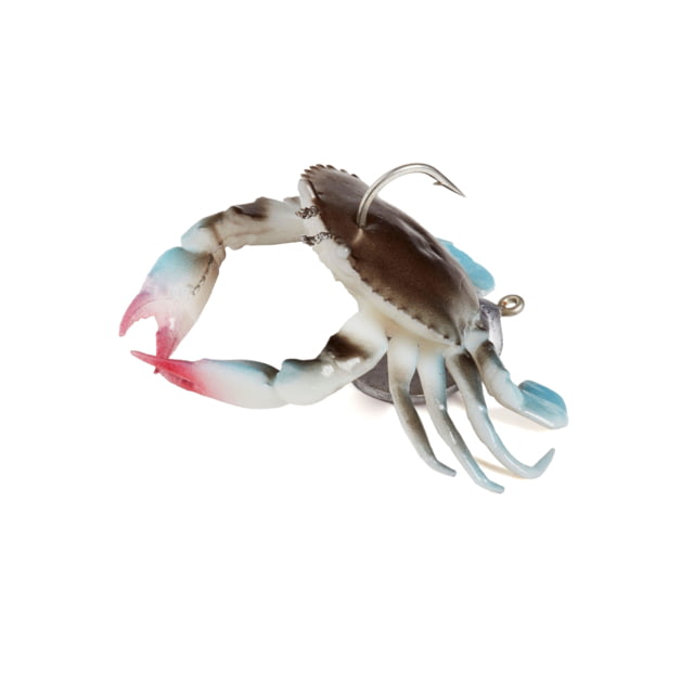 Savage Gear 3D TPE Crab Soft Bait Pack of 1 2in Blue Crab