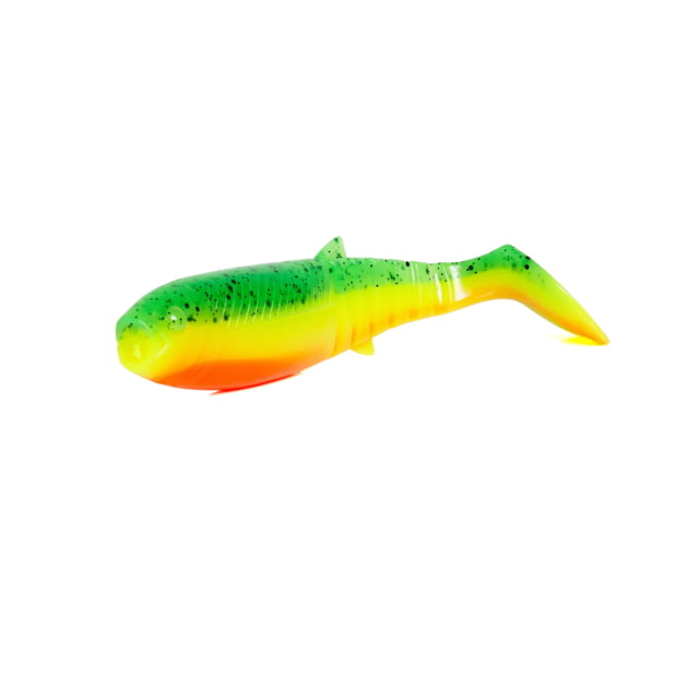 Savage Gear Cannibal Shad Soft Bait Pack of 5 4in Firecracker