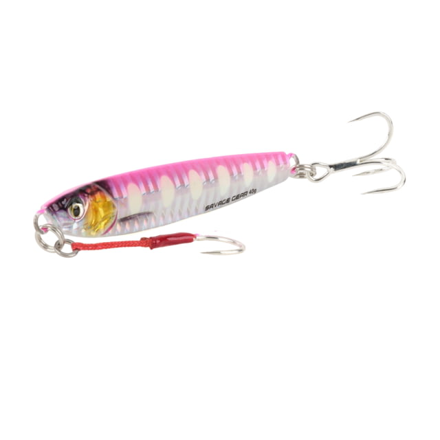Savage Gear Long Cast Minnow Hard Bait 3.7in 1/13oz Pink/White
