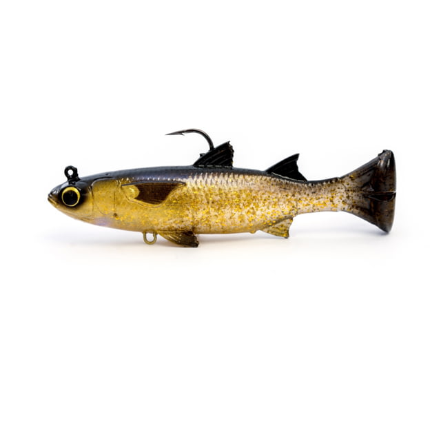 Savage Gear Pulse Tail Mullet RTF Soft Bait Pack of 1 4in Golden
