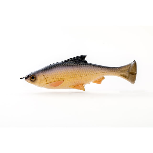 Savage Gear Pulse Tail Shiner Loose Body Soft Bait Pack of 1 4in Gold Shad