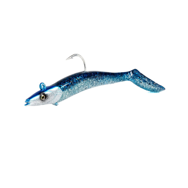 Savage Gear Sandeel Swimbait Soft Bait Pack of 2 6in Blue Silver