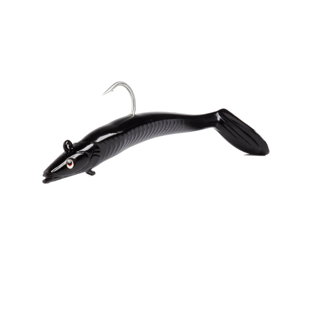 Savage Gear Sandeel Swimbait Soft Bait Pack of 2 6in Murdered Out
